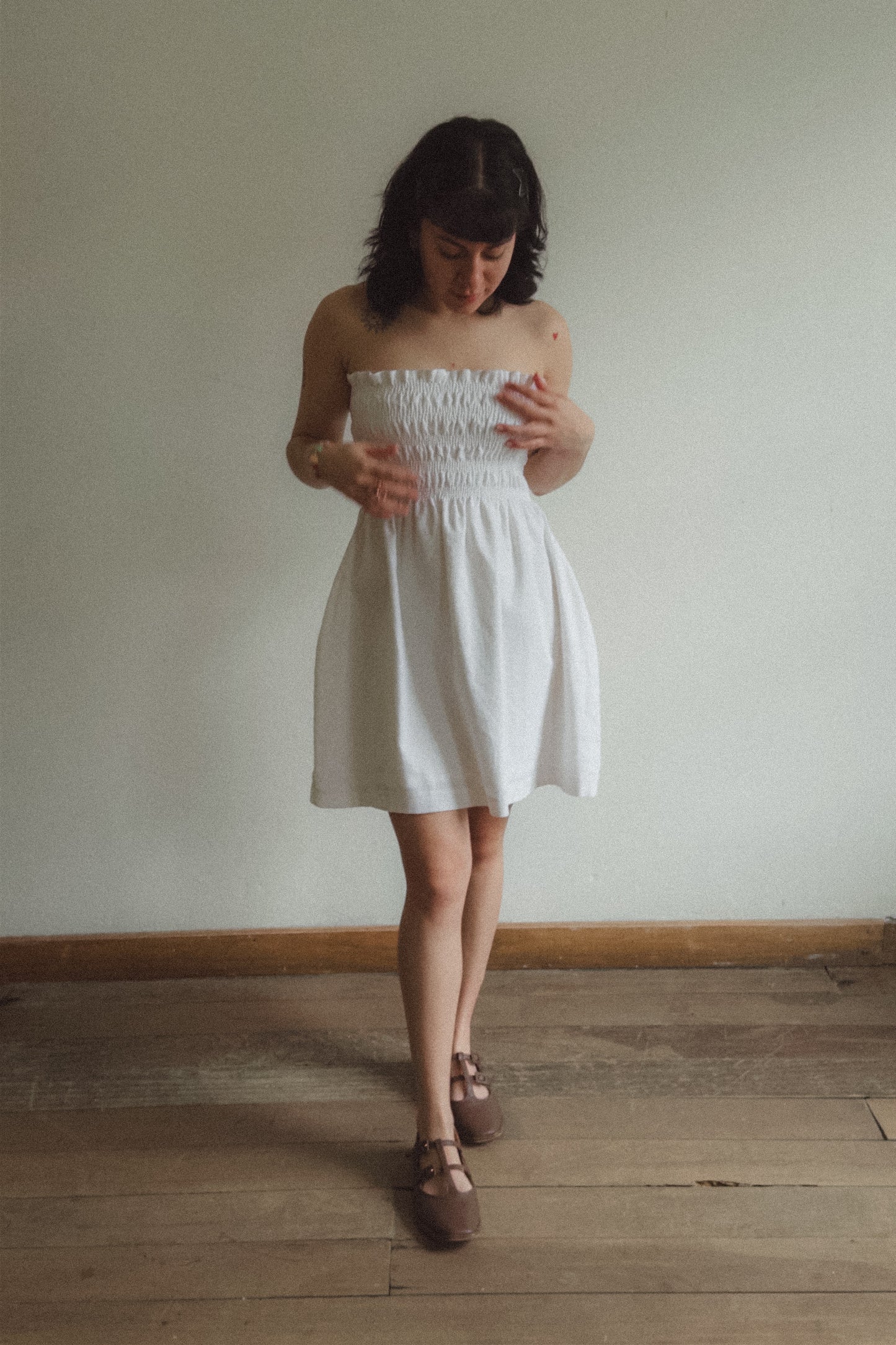 Eloise dress~ white