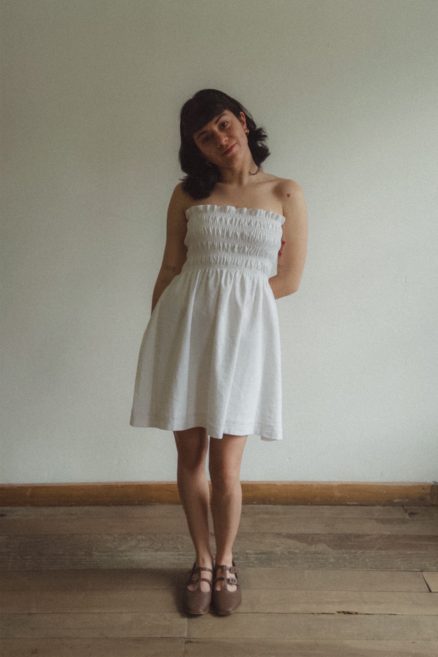 Eloise dress~ white